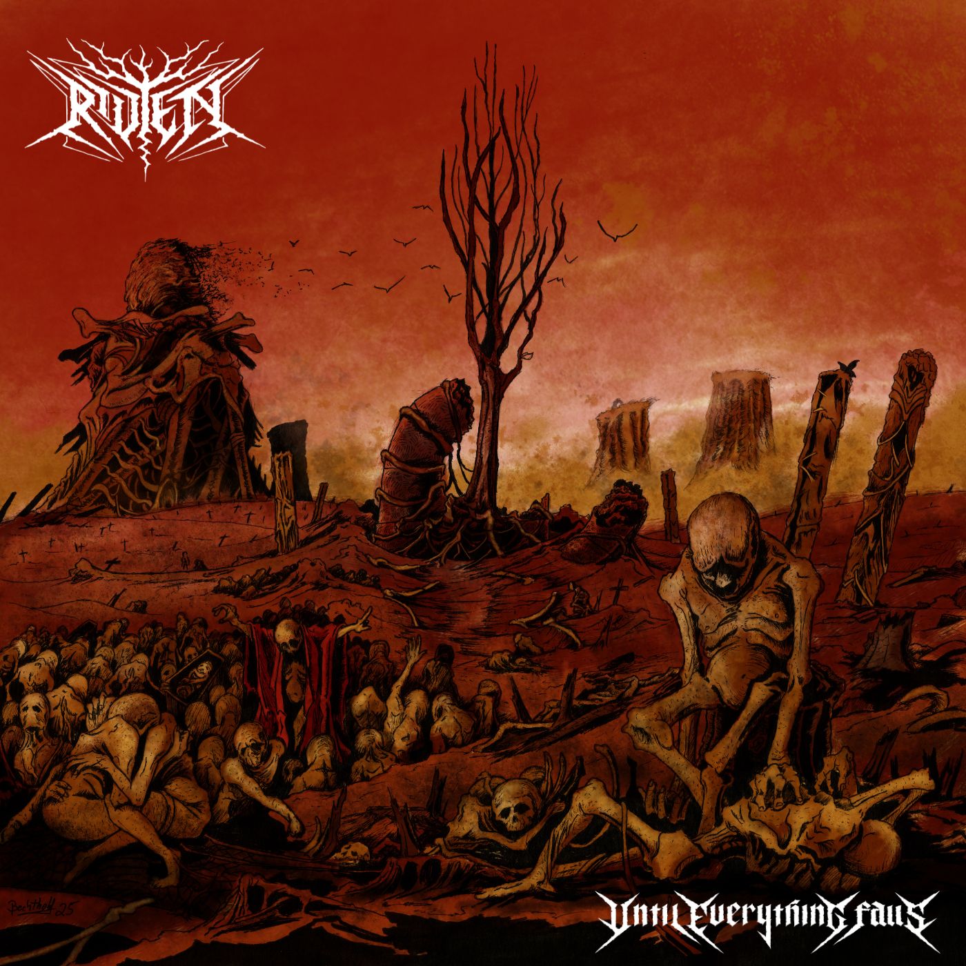 Riuten EP Cover Until Everything Falls